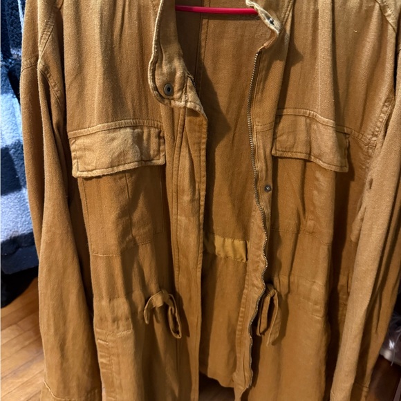 Old Navy Khaki Jean Jacket - Picture 6 of 8